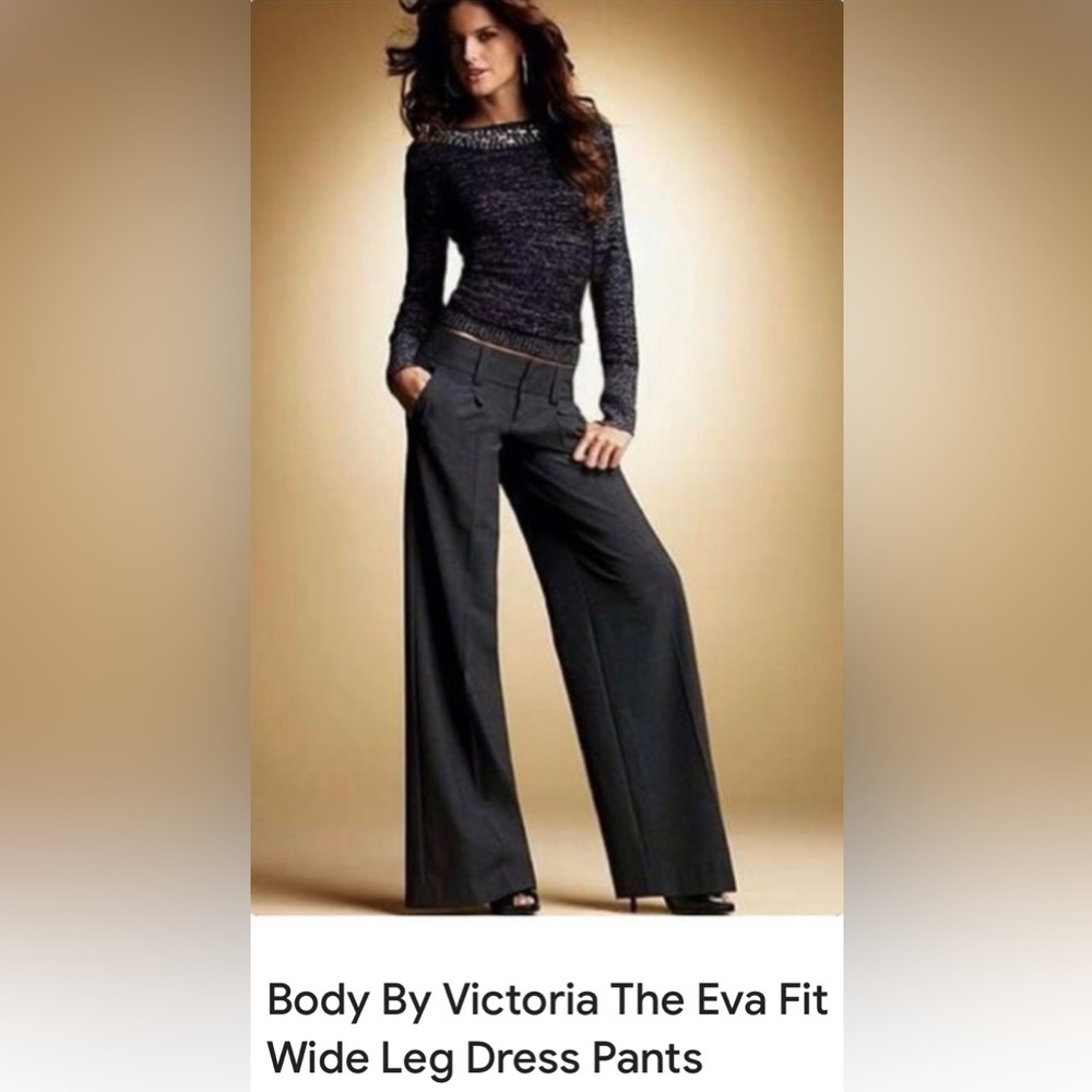 Off white Wide Leg Dress Pants
